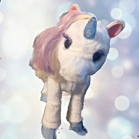 Fur Real Friends 16" Unicorn Interactive - Picture 1 of 3